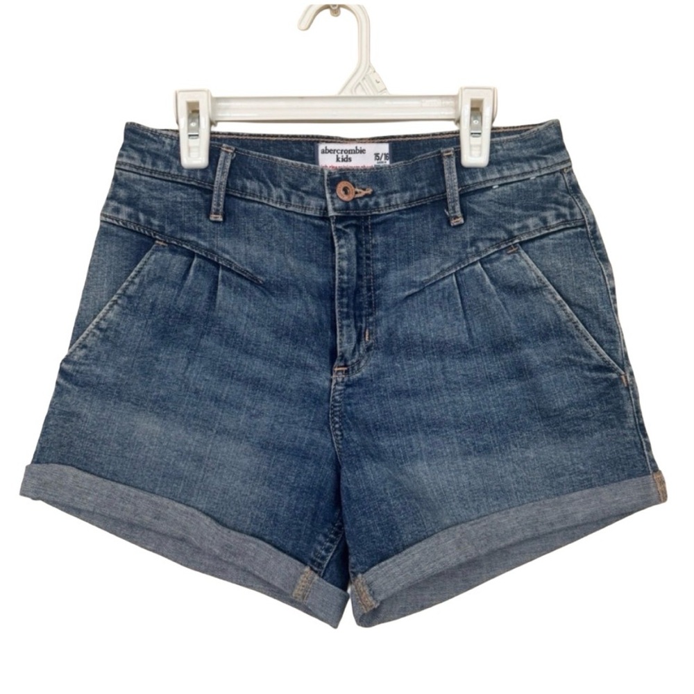 Abercrombie Kids Denim Shorts with Rolled Hem
